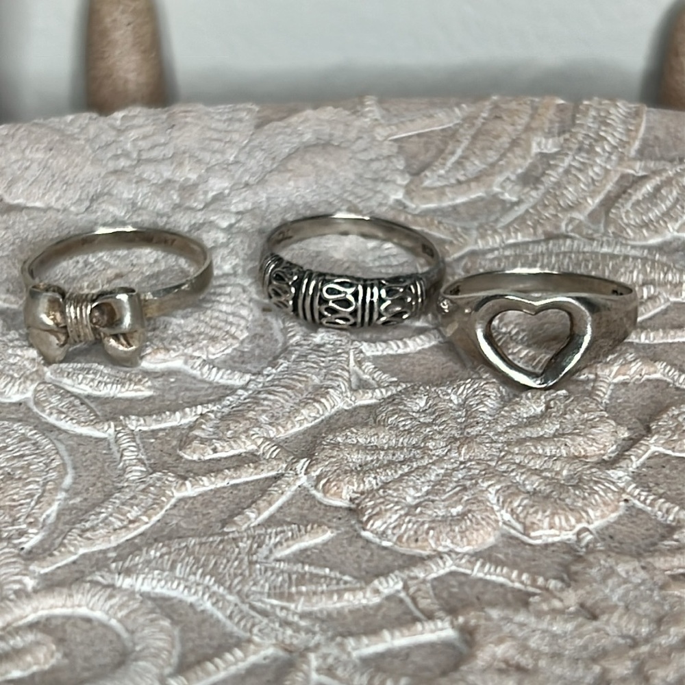 JC 925 Stamped Rings - Picture 2 of 7